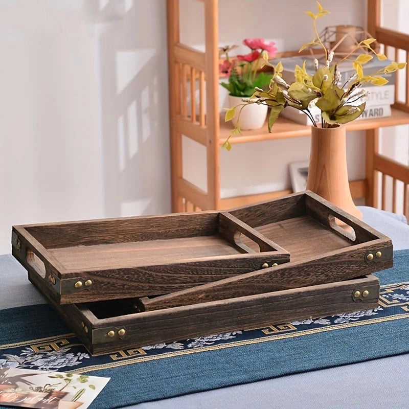 Wooden Tea Tray