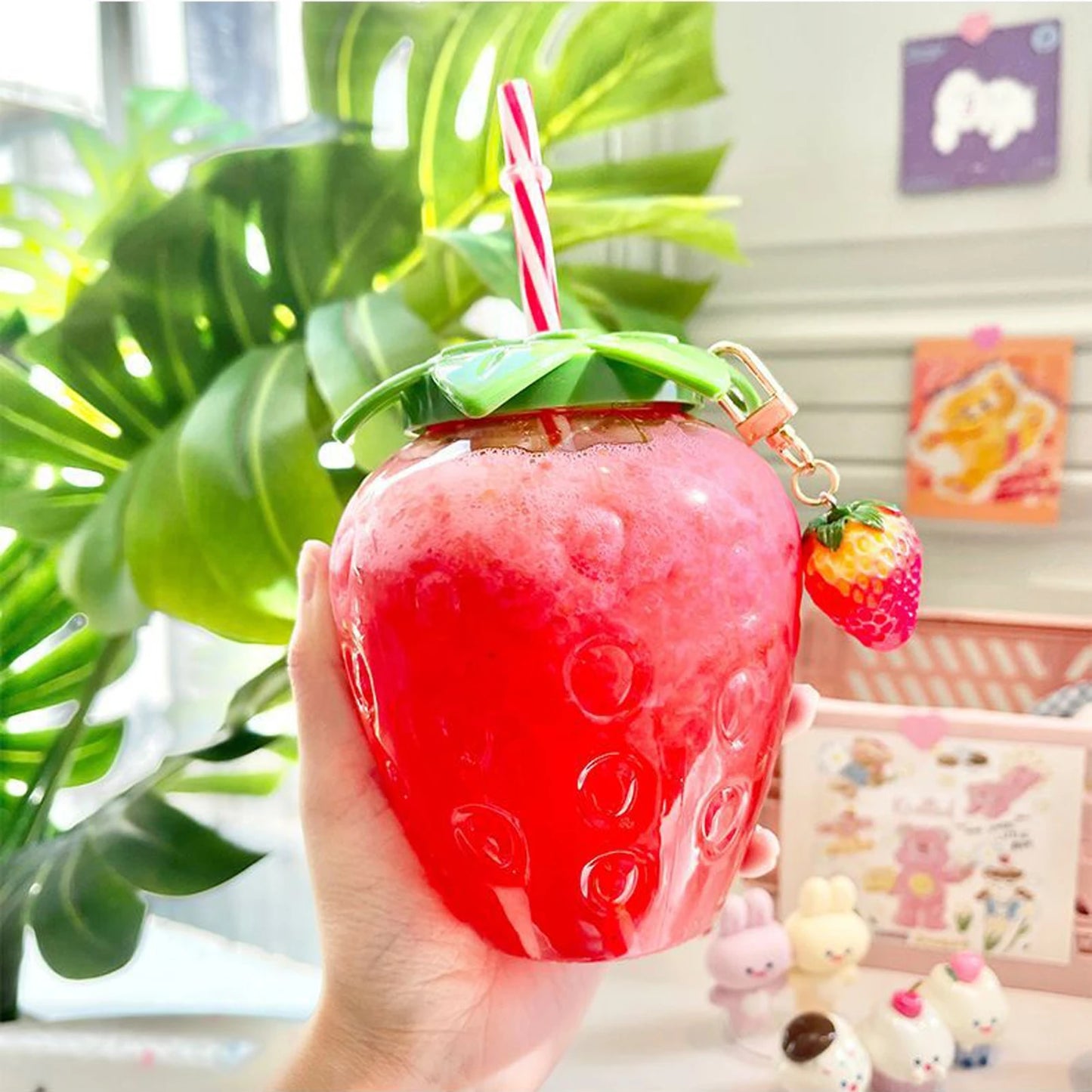 Cute Strawberry Bottle