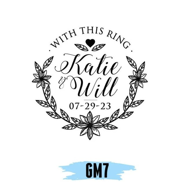 Personalized Cork Coaster