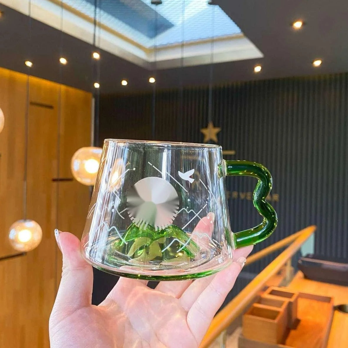 Double Glass Cup