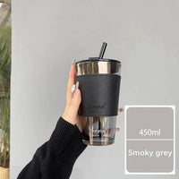 450ml Grey Leather