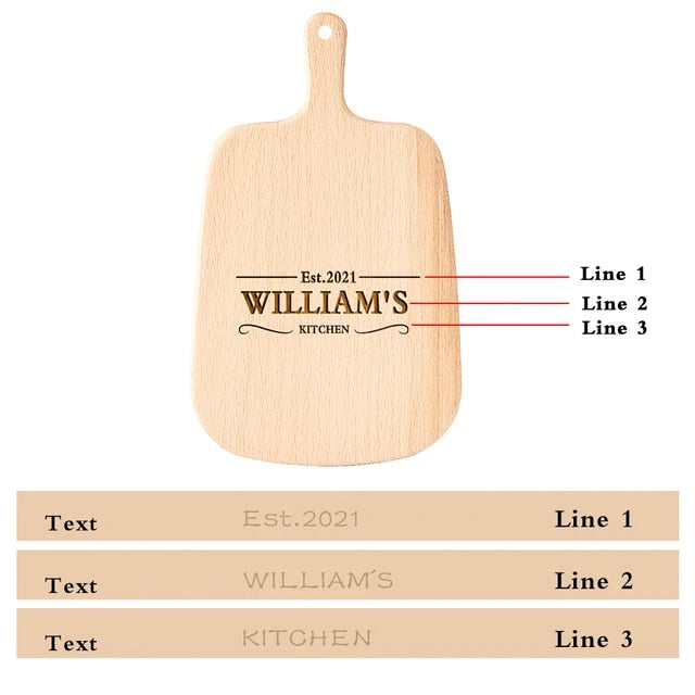 Engraved Cutting Board